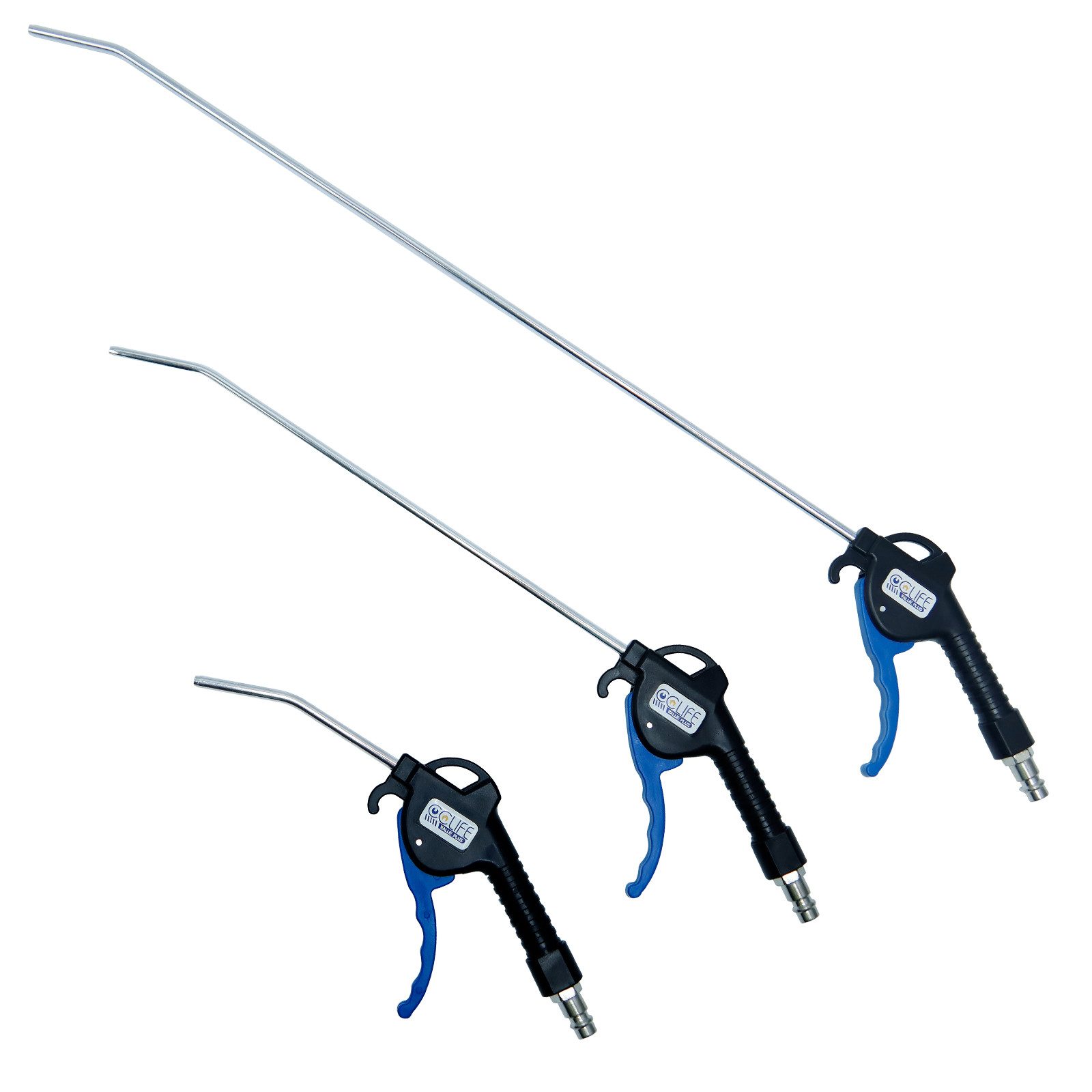 CCLIFE Druckluftgeräte-Set 3tlg Ausblaspistole Druckluftpistole Blaspistole günstig online kaufen