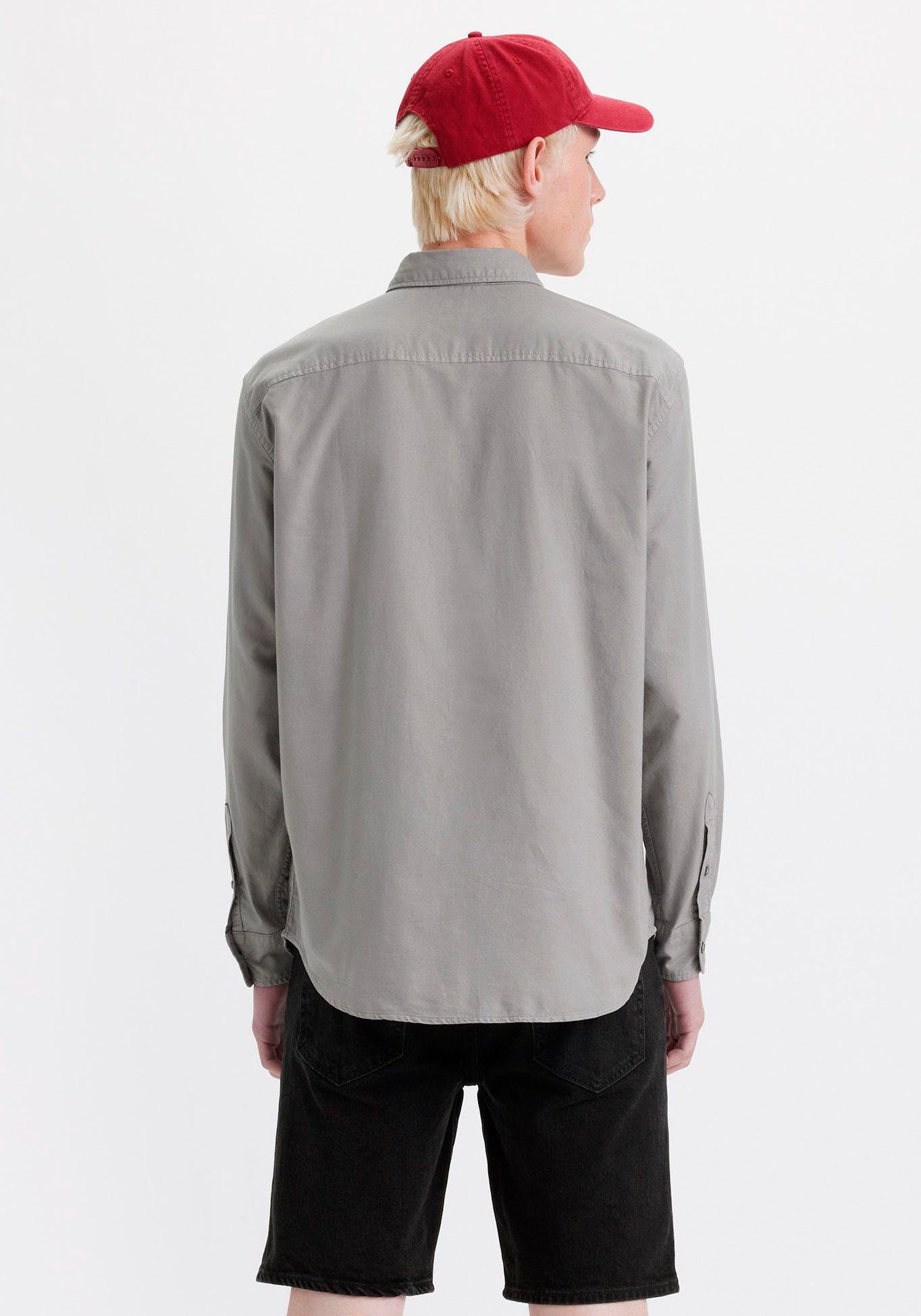 Levi's® Langarmhemd AUTHENTIC BUTTON DOWN GREYS