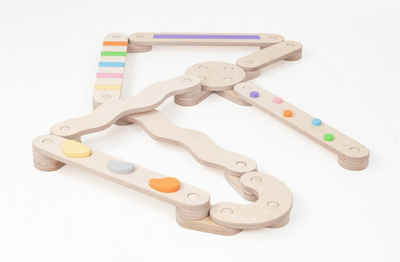 TinaForKids Balanceboard Balance-und Konstruktionspielzeug Set Balancierbretter, doppelseitig erweiterbar Montessori
