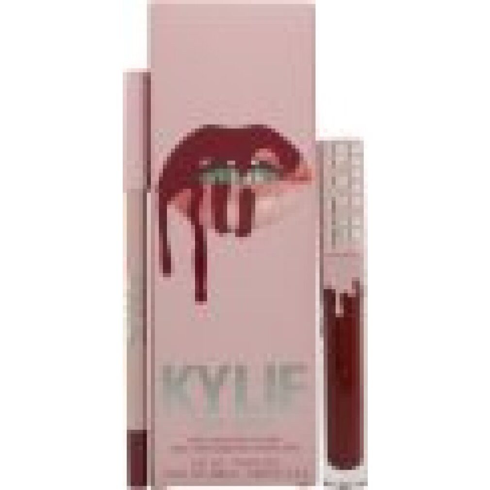 Kylie Lippenstift Matte Lip Kit 3ml Liquid Lipstick + 1.1g Lip Liner - Bite Me