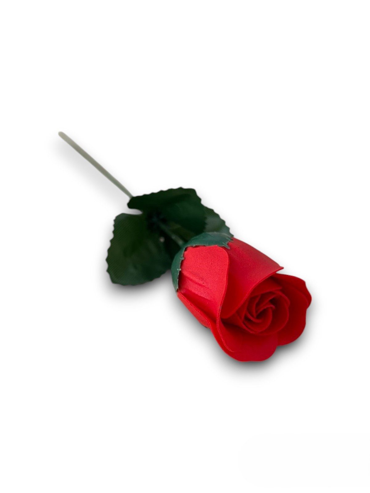 VewoTex Badezusatz Baderose am Stiel » Seifenrose 4 g » Geschenkidee, 1-tlg., » Badekonfetti als Rose am Stiel