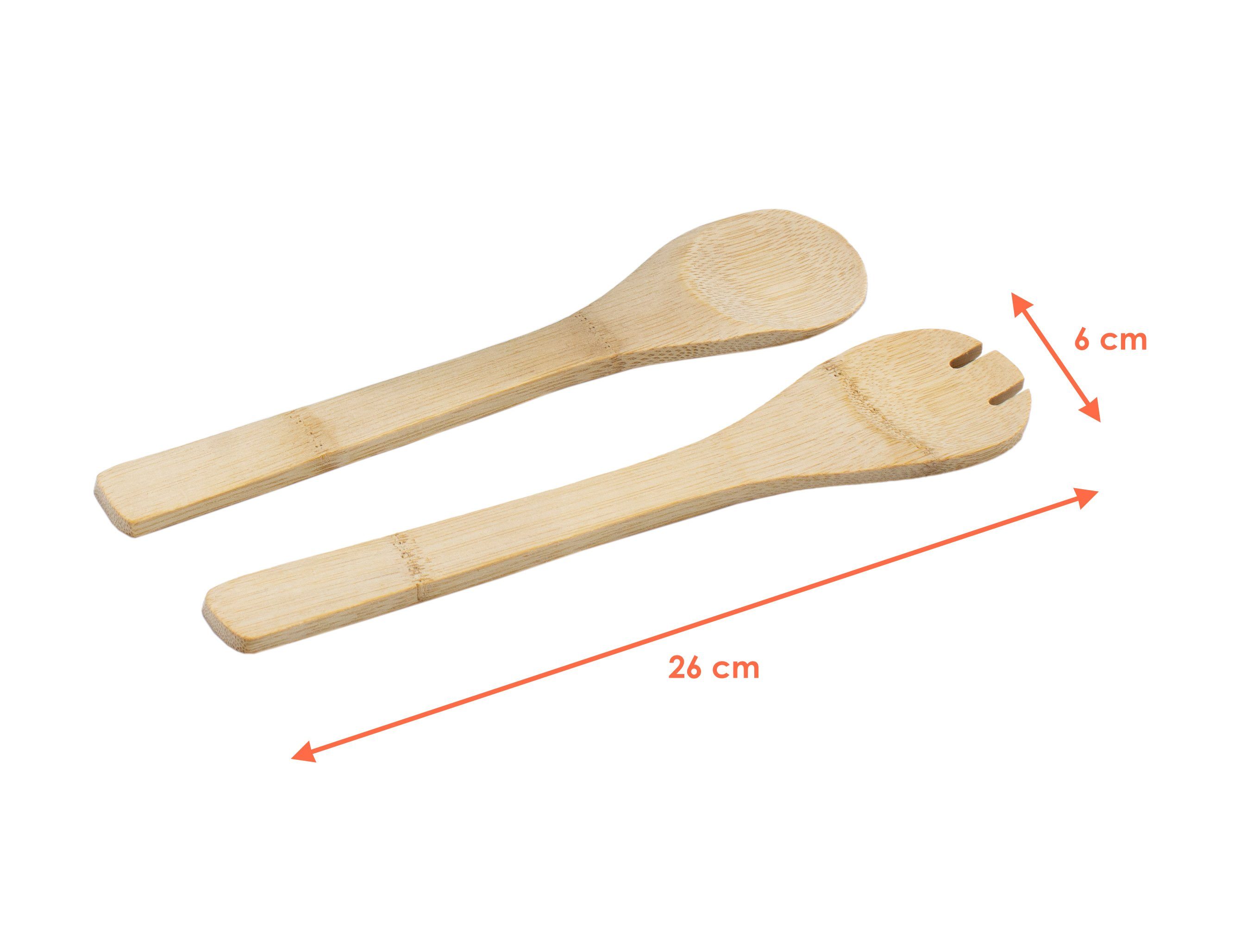 Spetebo Salatschüssel XXL Salatschüssel mit Bambus Deckel, Verbundstoff, (Packung, 1-tlg), Schale groß inklusive Holz Besteck