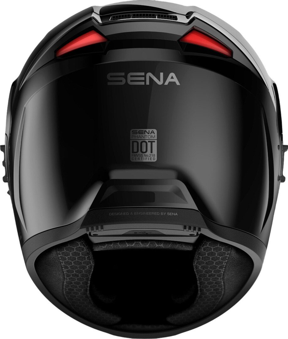 Sena Motorradhelm Phantom Bluetooth Helm, integriertes Kommunikationssystem,vorbereitet für Pinlockscheibe