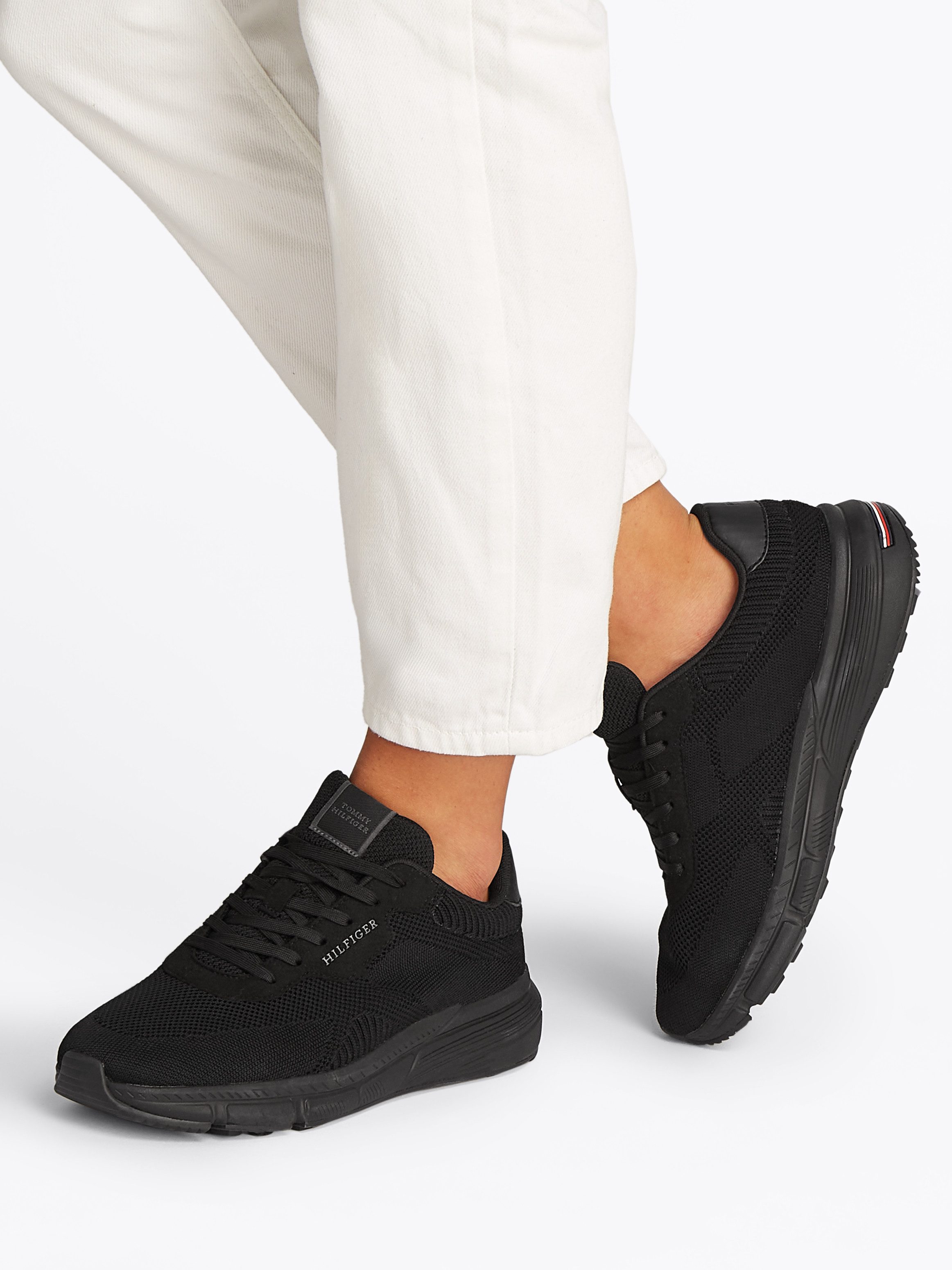 Tommy Hilfiger LIGHTWEIGHT RWB KNIT Sneaker, günstig online kaufen