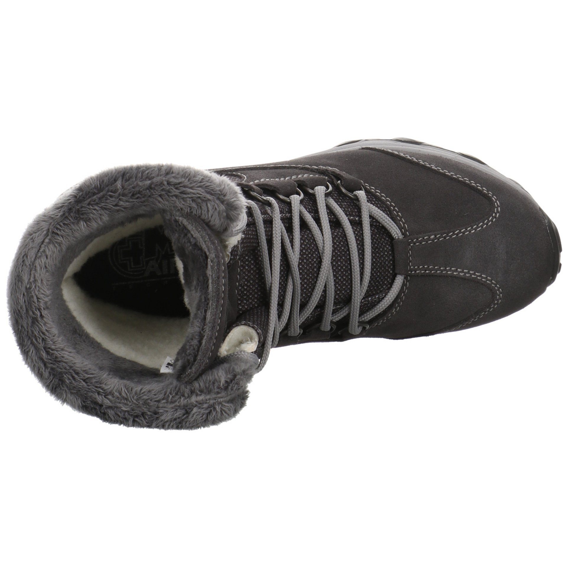 Meindl Civetta Lady Snowboots graphit/türkis Leder-/Textilkombination GTX Leder-/Textilkombination Boots