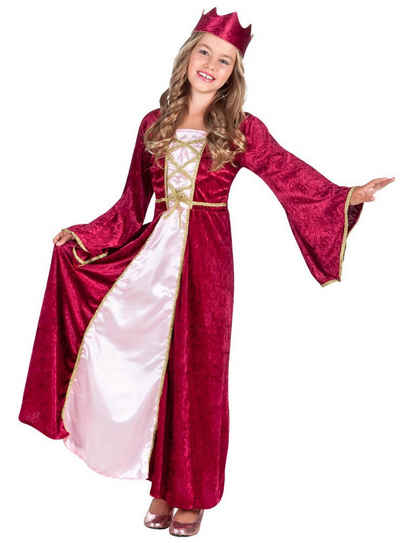 Boland Kostüm Renaissance Königin Kinderkostüm, Weniger Kitsch, mehr Stil: Märchenprinzessin für Kinder