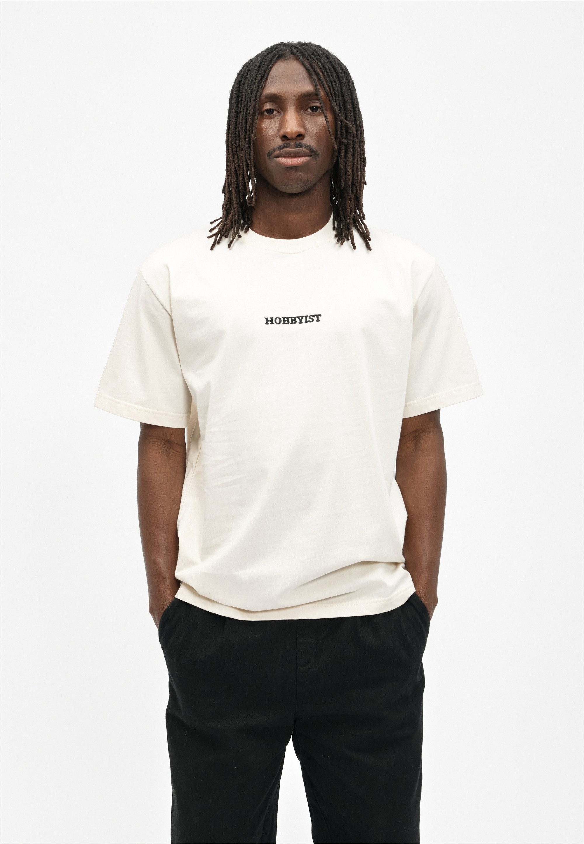 Cleptomanicx T-Shirt Hobbyist mit markantem Frontprint