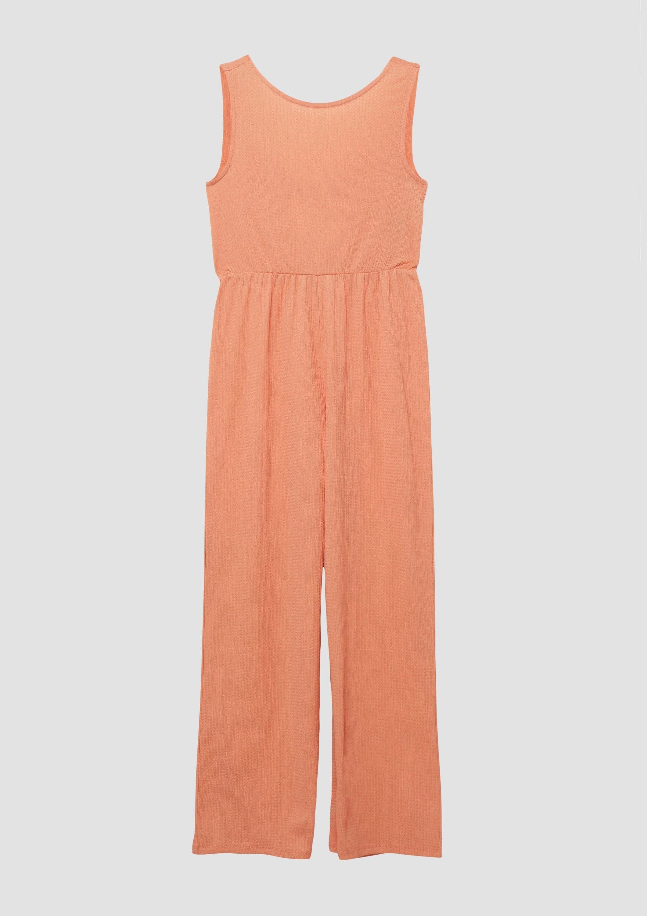s.Oliver Jumpsuit Overall Strukturierter Jumpsuit mit Cut-out