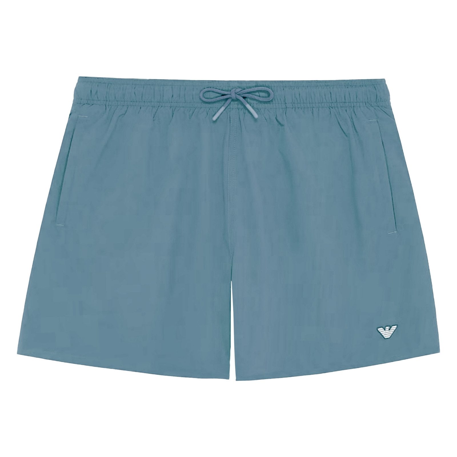 Emporio Armani Badeshorts Boxer Beachwear mit kleiner Adler-Stickerei günstig online kaufen