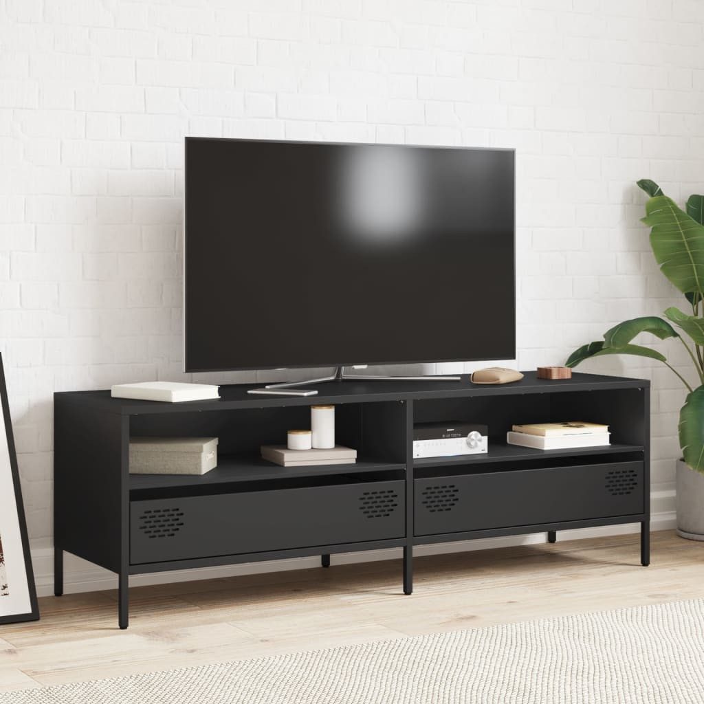 vidaXL TV-Schrank TV-Schrank Schwarz 135x39x43,5 cm günstig online kaufen