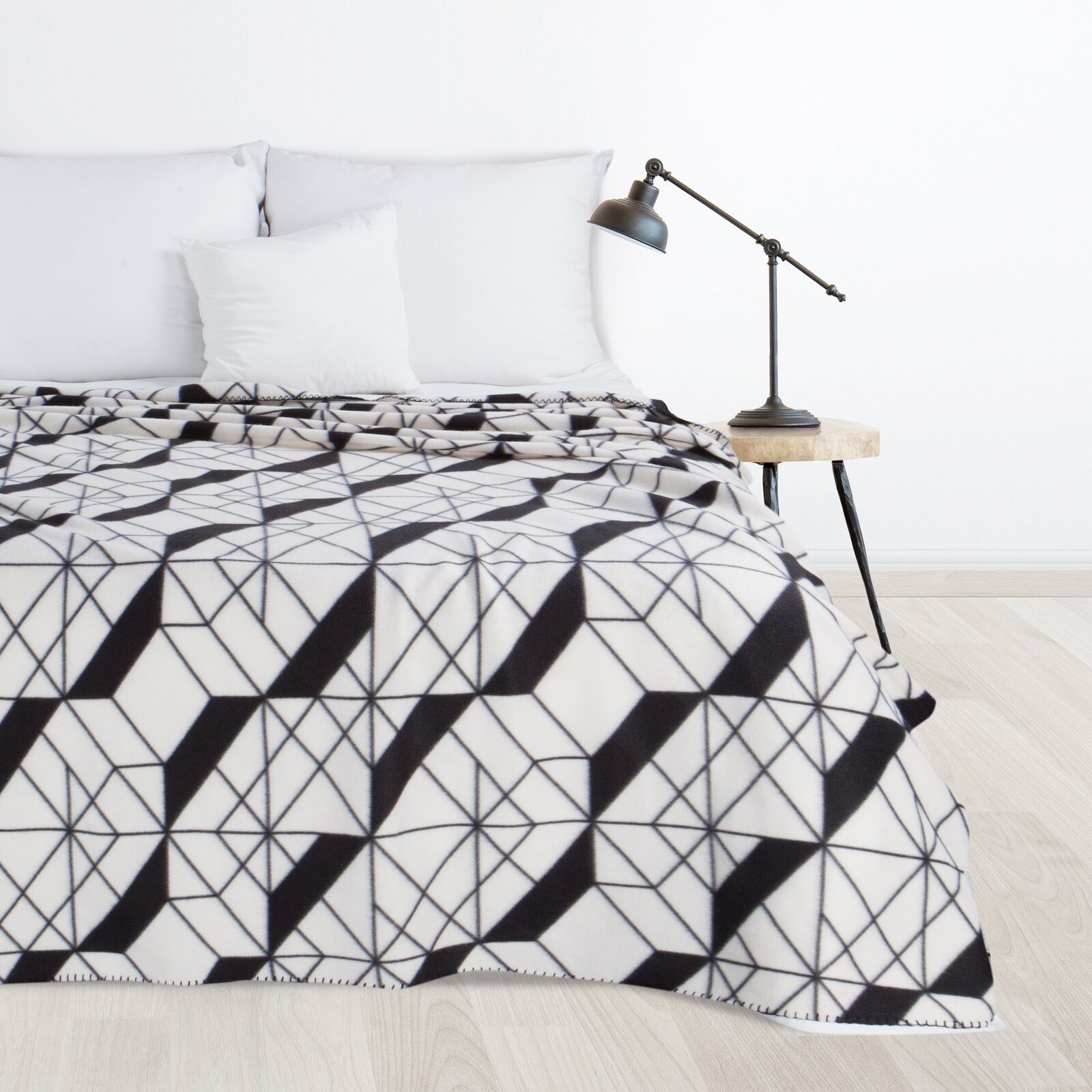 Wohndecke Fleecedecke 150x200 cm, Decke mit günstig online kaufen