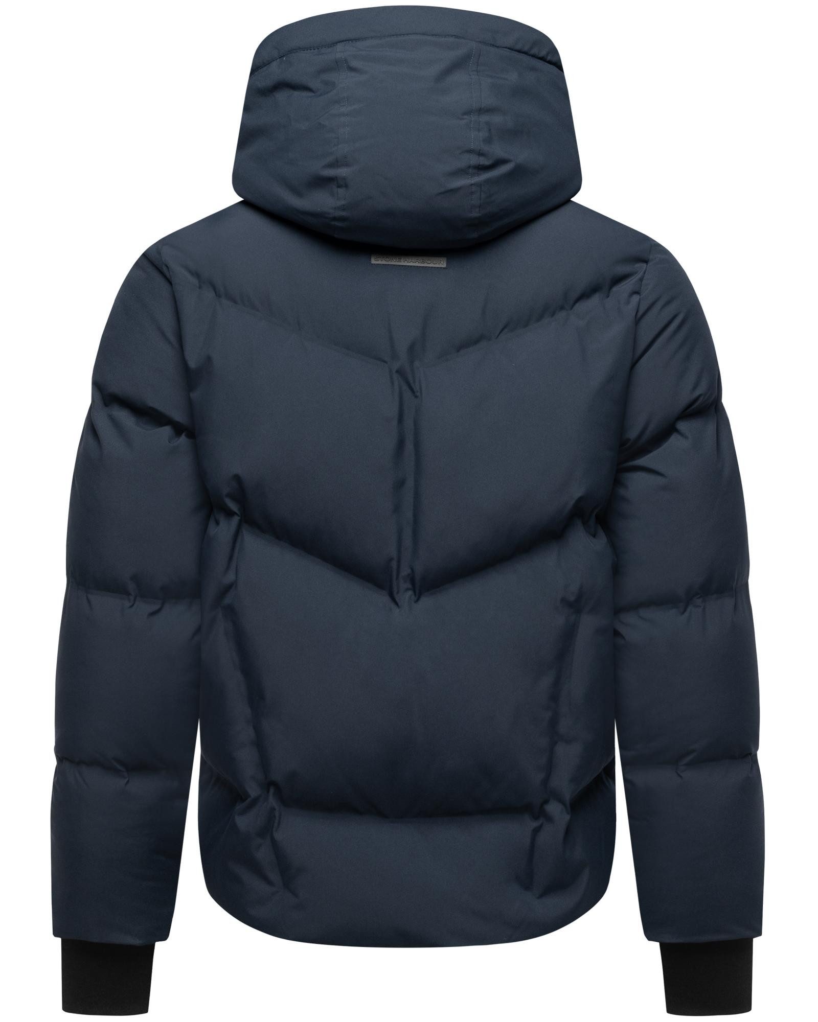 Stone Harbour Steppjacke Livianoo XX Herren Winterjacke mit (abnehmbarer) Kapuze – Bild 3 von 5