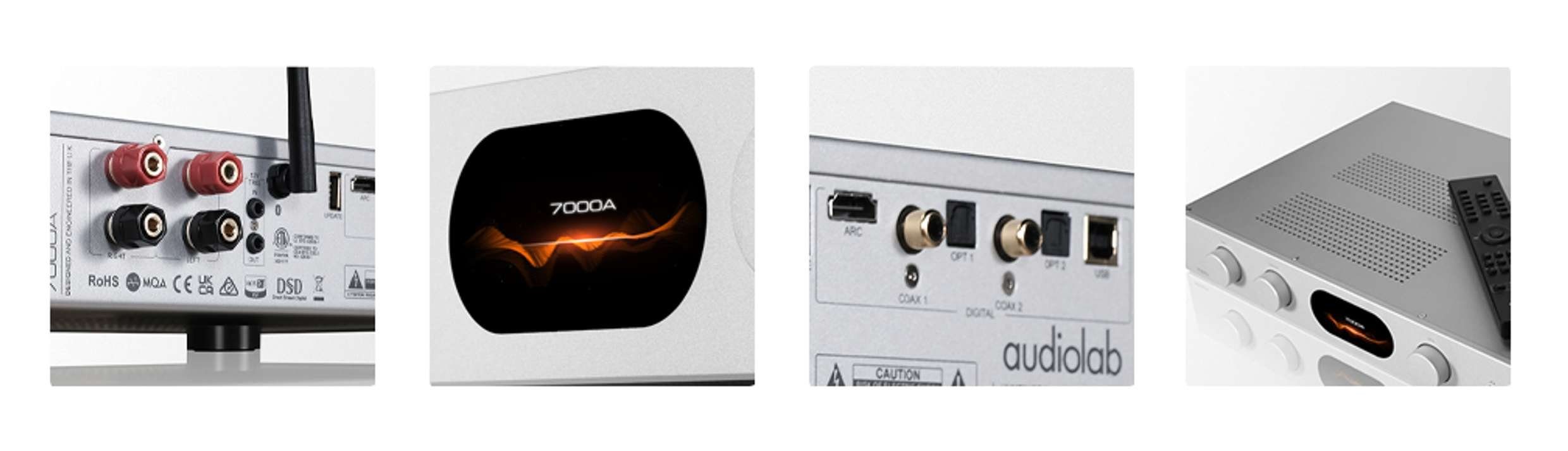 (Vollverstärker A/B) audiolab silber 7000A Class Vollverstärker