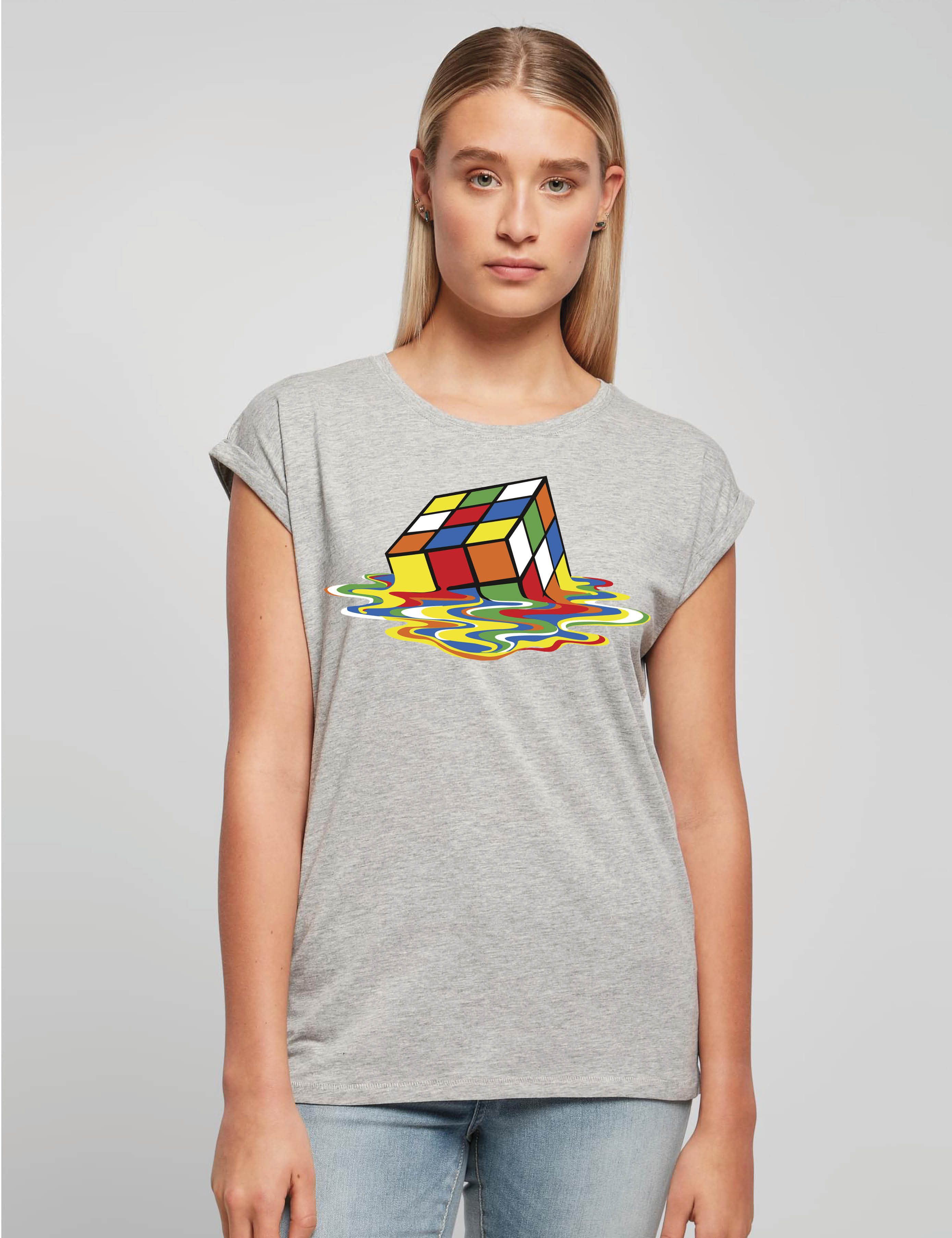 Youth Designz Print-Shirt "Zauberwürfel" Damen T-Shirt günstig online kaufen