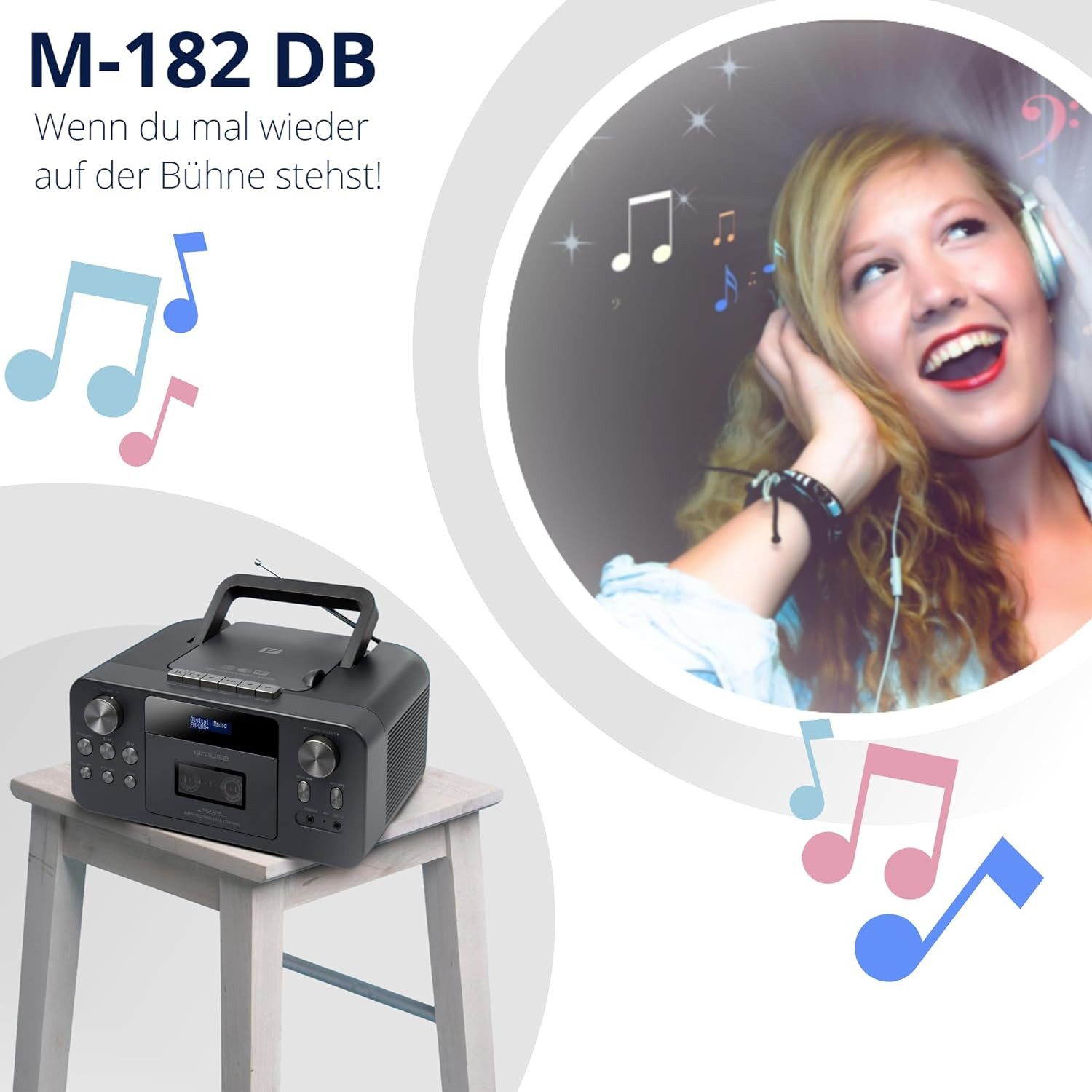 Muse M-182 DB (DAB+ FM Bluetooth) Radio