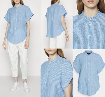 Ralph Lauren Blusenkleid POLO RALPH LAUREN ALEN Linen Shirt Leinenbluse Hemd T-Shirt Top Bluse