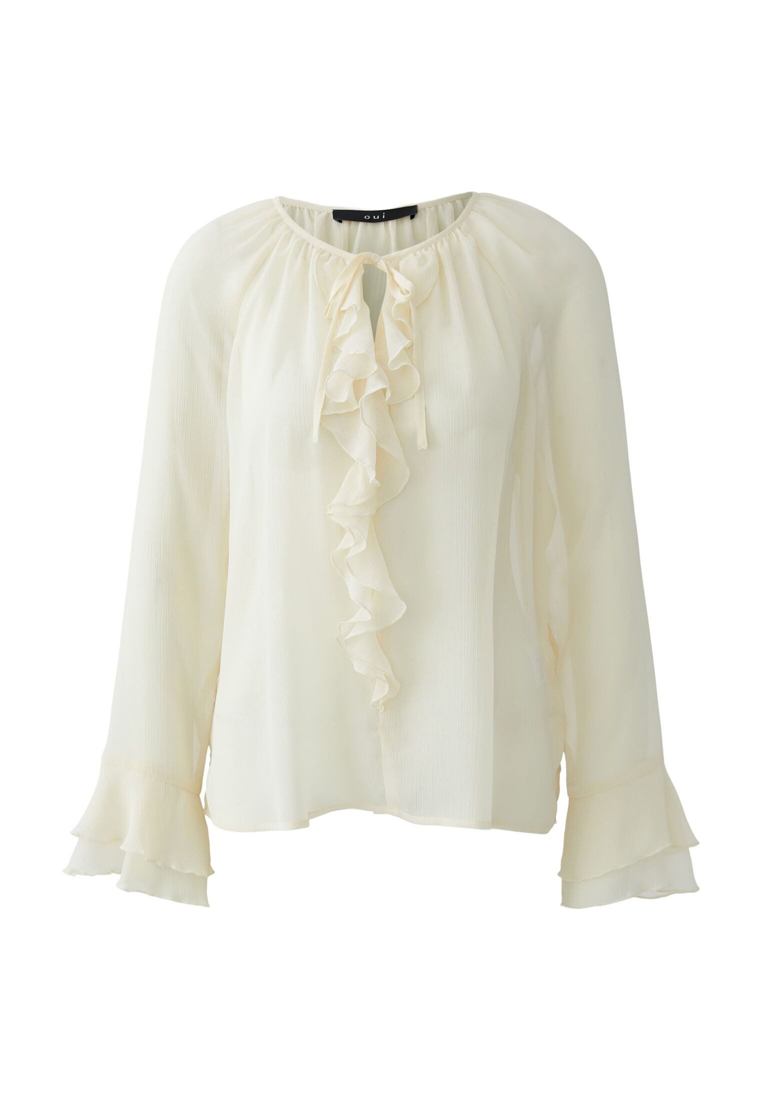 Oui Langarmbluse Bluse günstig online kaufen