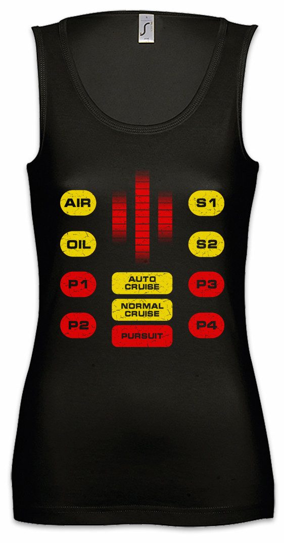 Urban Backwoods Tanktop Kitt Voice Box Ärmelloses Damen T-Shirt Knight Michael Foundation Car Armaturenbrett TV Industries Serie