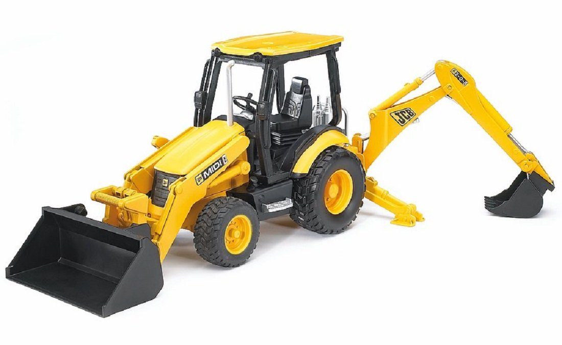 Spielzeug-Bagger Bruder JCB MIDI CX Baggerlader 1:16 02427