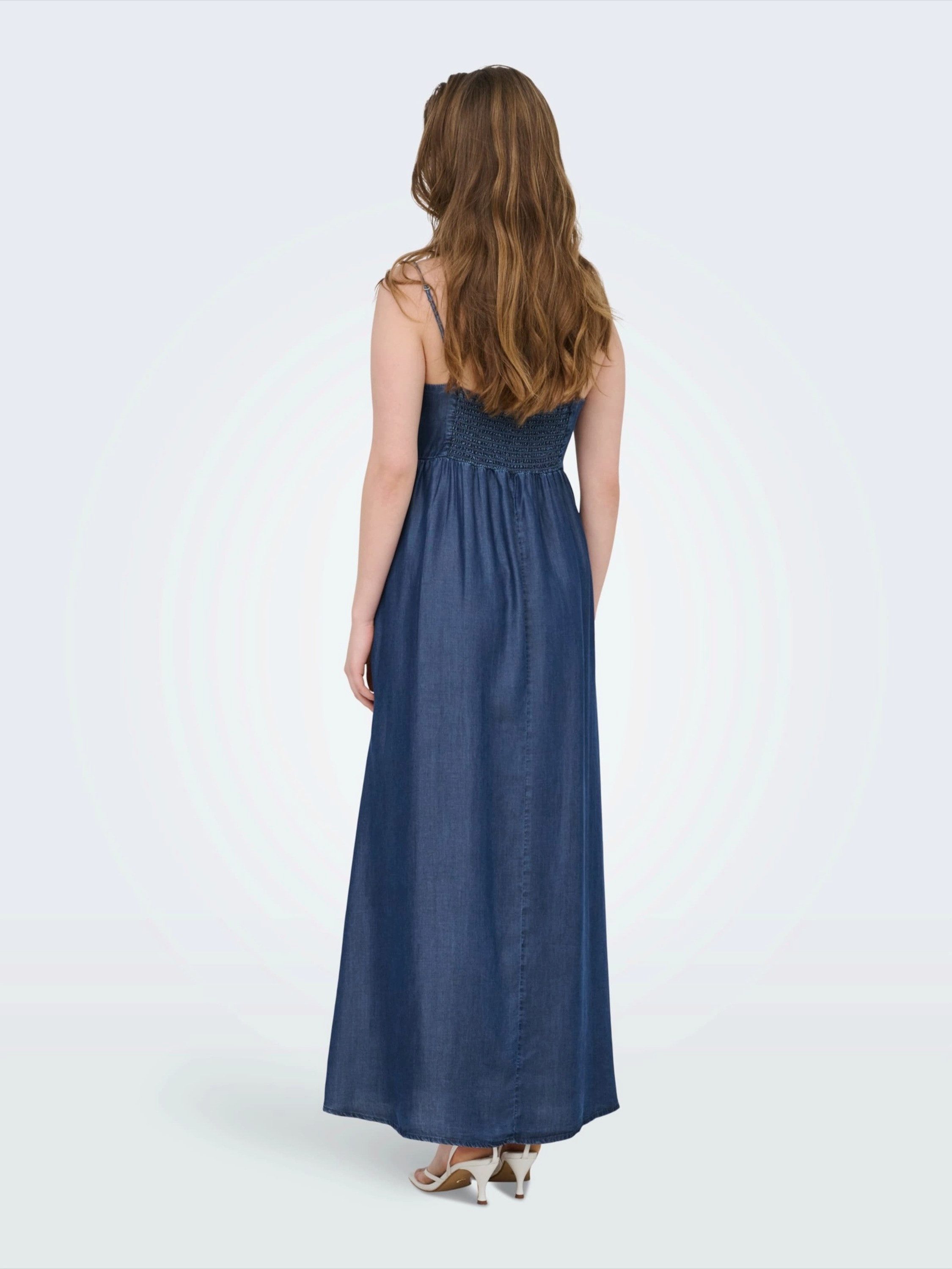 ONLY Maxikleid ONLPEMA (1-tlg) Drapiert/gerafft