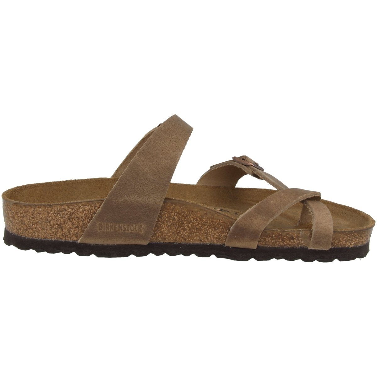 Birkenstock Mayari geöltes Nubukleder normal Damen Pantolette Hausschuhe, Sandaletten, Mules, Pantoffeln, Slipper