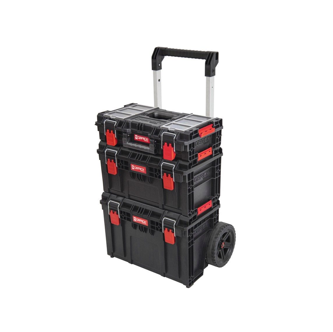 QBRICK System Werkzeugkoffer Qbrick System PRIME SET 1 PRIME Cart Trolley stapelbar IP66