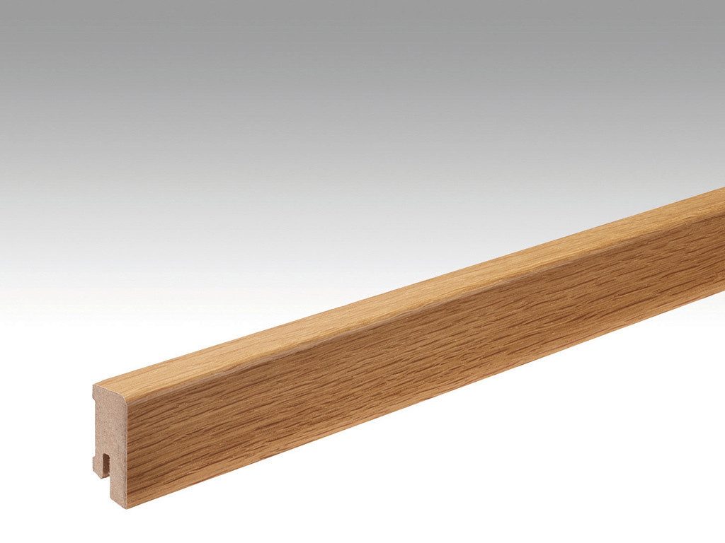 meister Sockelleiste Meister Sockelleiste Echtholz Eiche Natur 38×16 mm 2.4 m, L: 238 cm, H: 3.8 cm, 1-St.