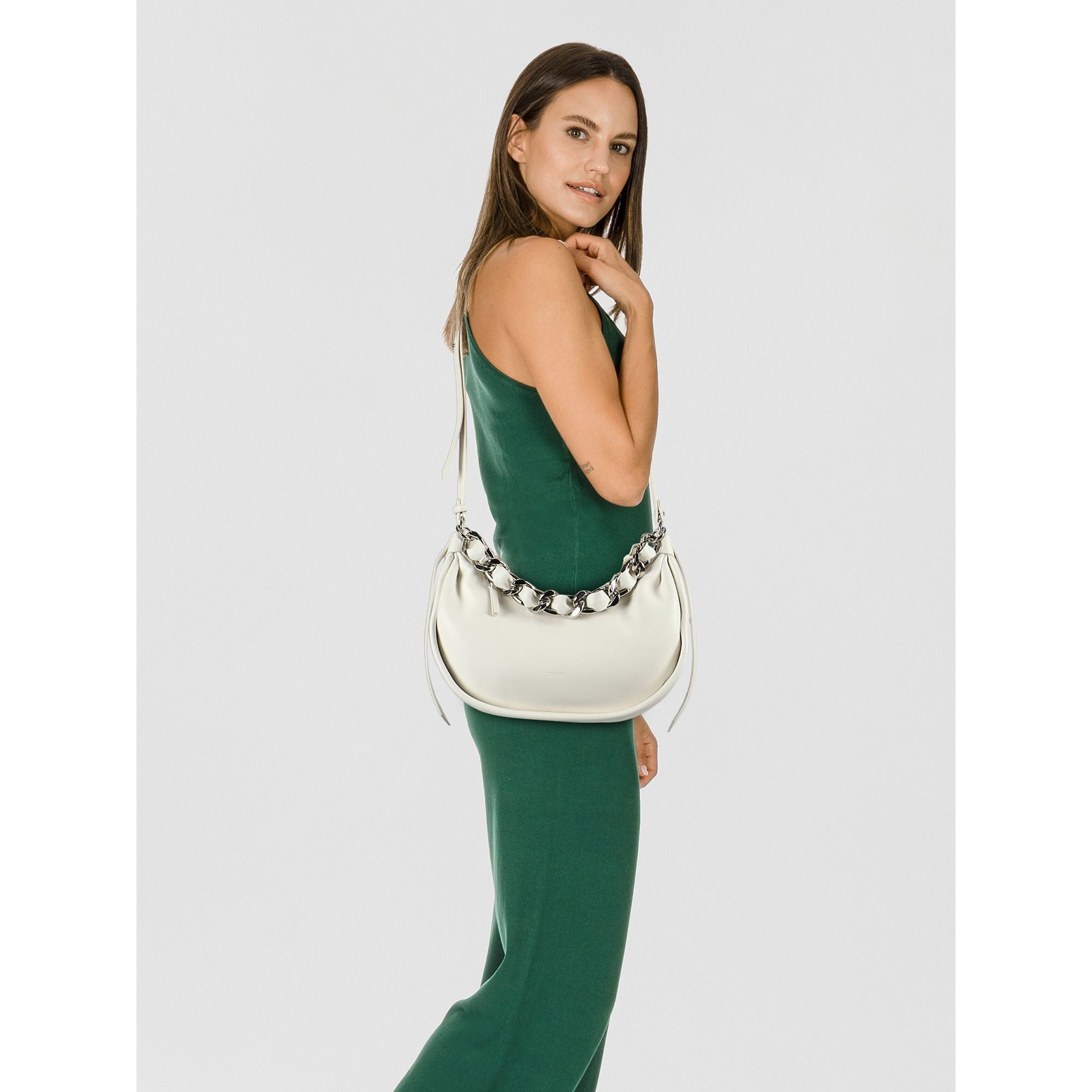 DKNY Schultertasche Fiona, Polyurethan