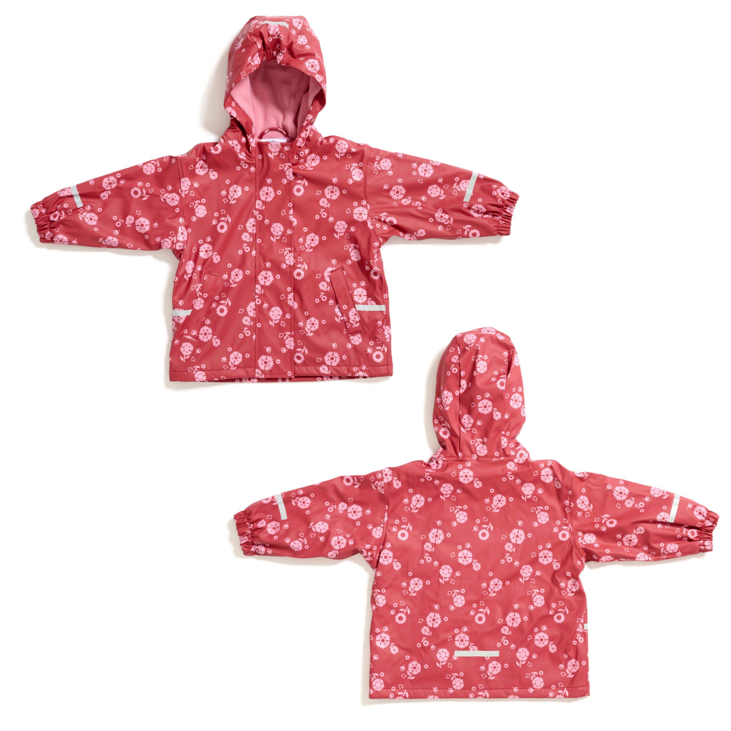 Little Tiger® Regen- und Matschjacke Regenjacke für Kinder, mit Fleece gefüttert, winddicht, wasserdicht Kinder Matschjacke für Jungen und Mädchen