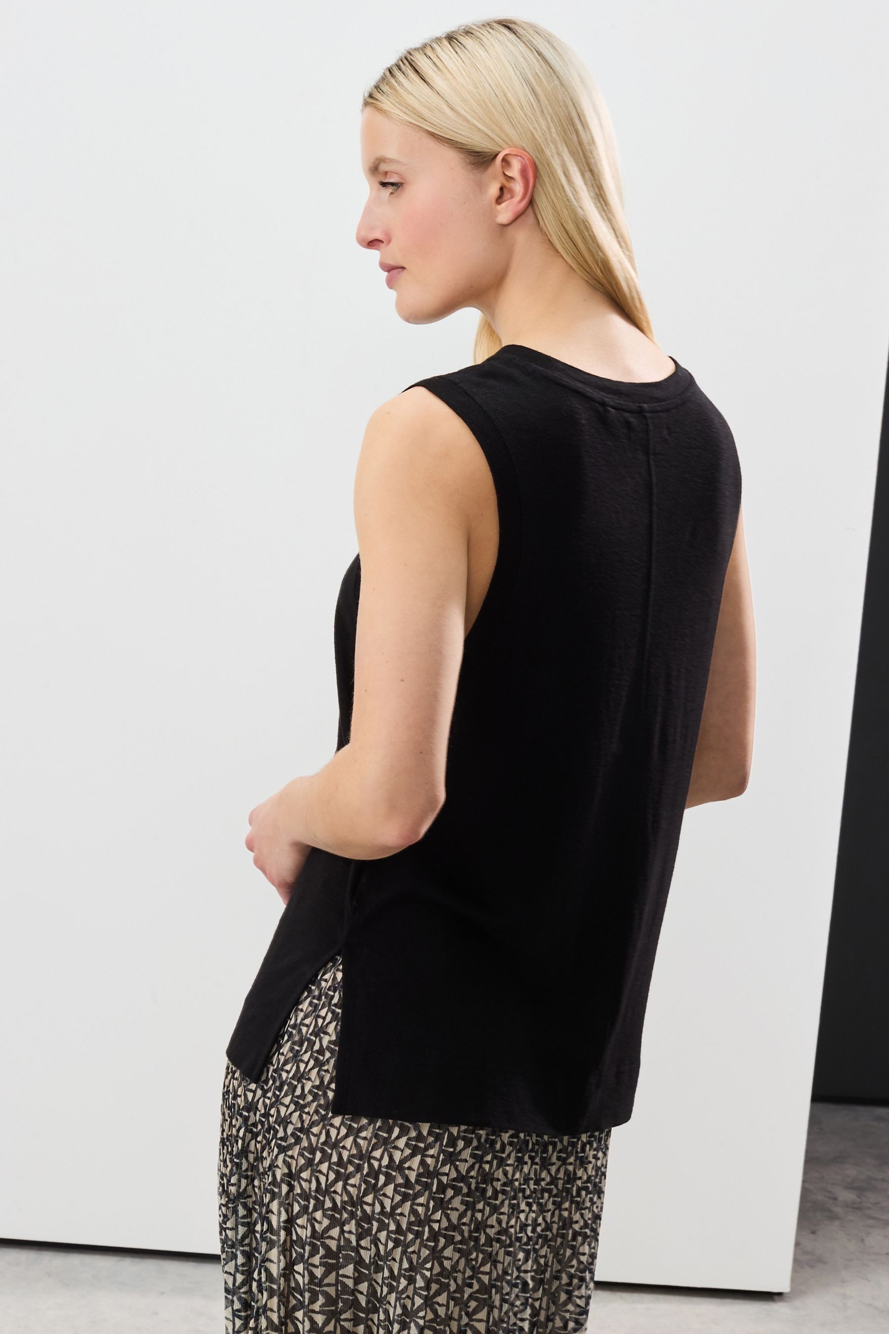 Next Stricktop Weiches Rundhals-Tanktop Pullunder (1-tlg) günstig online kaufen