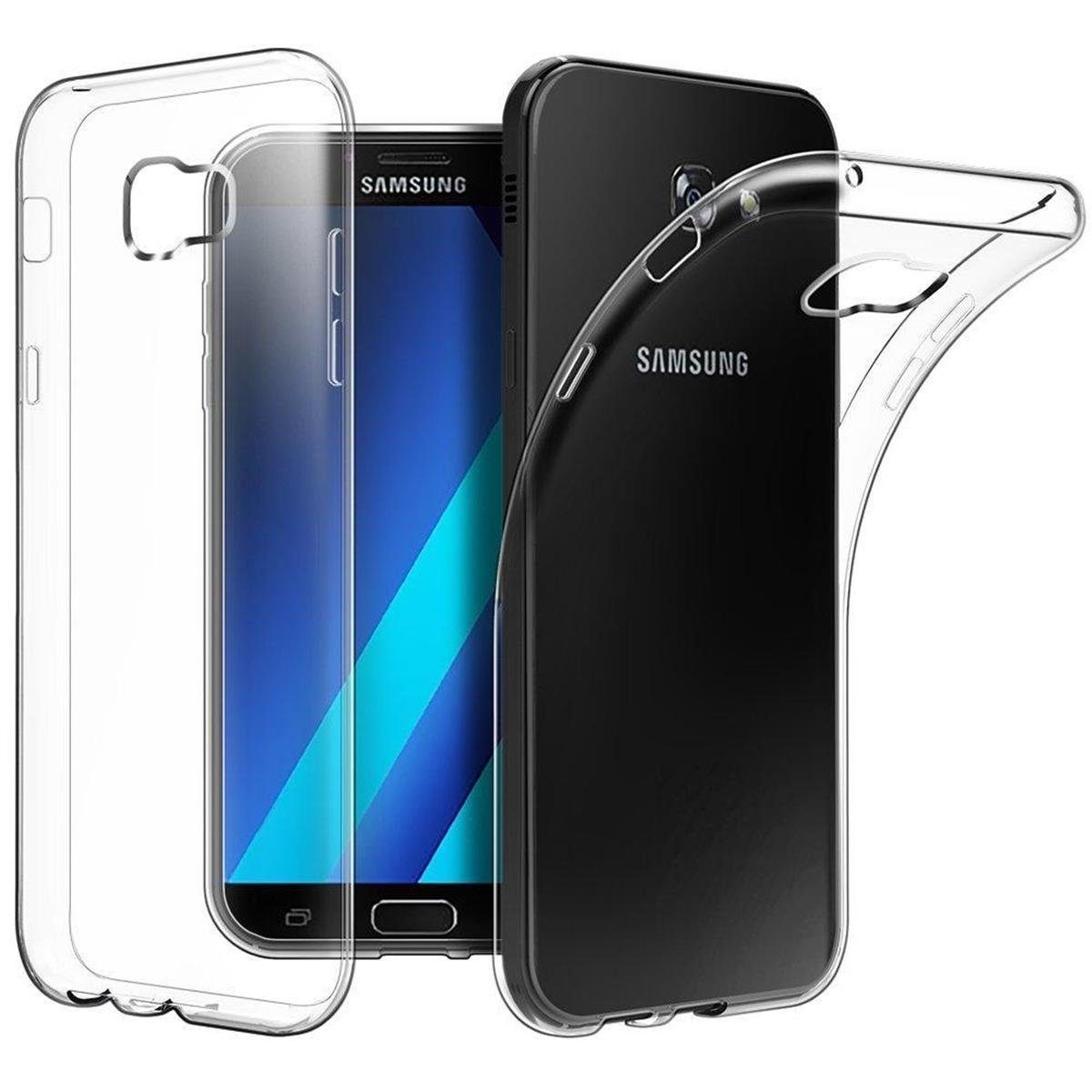 CoverKingz Handyhülle »Samsung Galaxy A5 2017 Handy Hülle Silikon Case Schutzhülle Cover klar