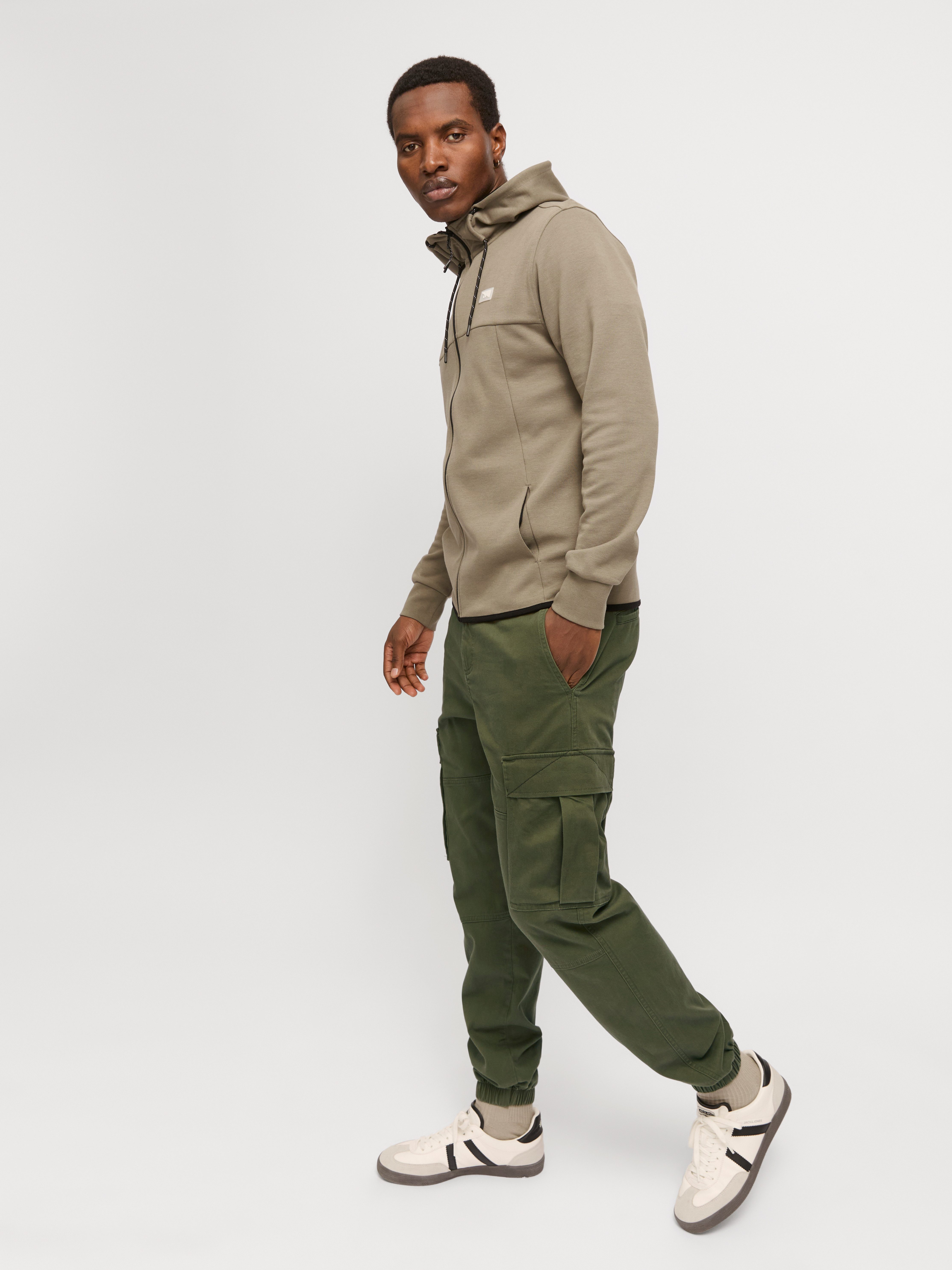 Jack & Jones Cargohose JPSTKANE JJJONNIE CUFFED CARGO