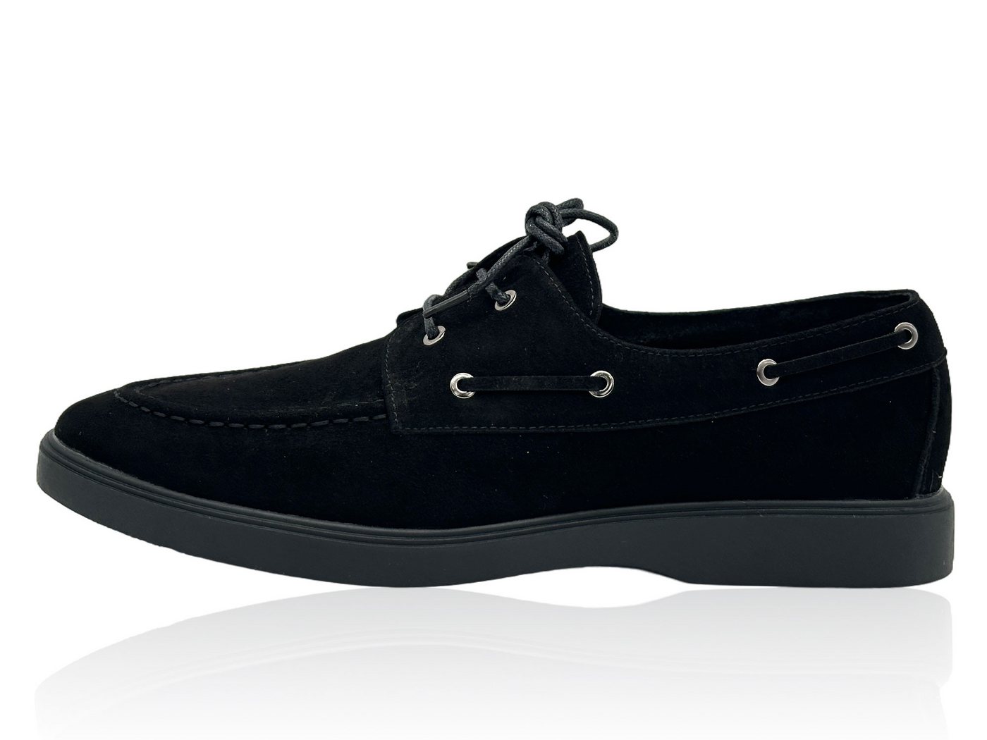 Nowaland Damen Echtleder Schnürschuhe – Bequeme Freizeit Halbschuhe Schnürschuh Weiches Veloursleder, leichte Sohle, bequem & vielseitig kombinierbar