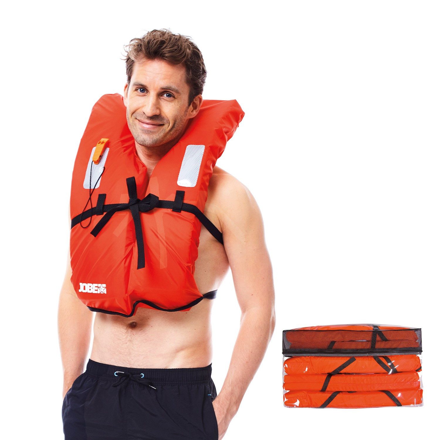 Jobe Schwimmweste Jobe Easy Boating Package Rettungswesten-Set, Boot Rettungswesten