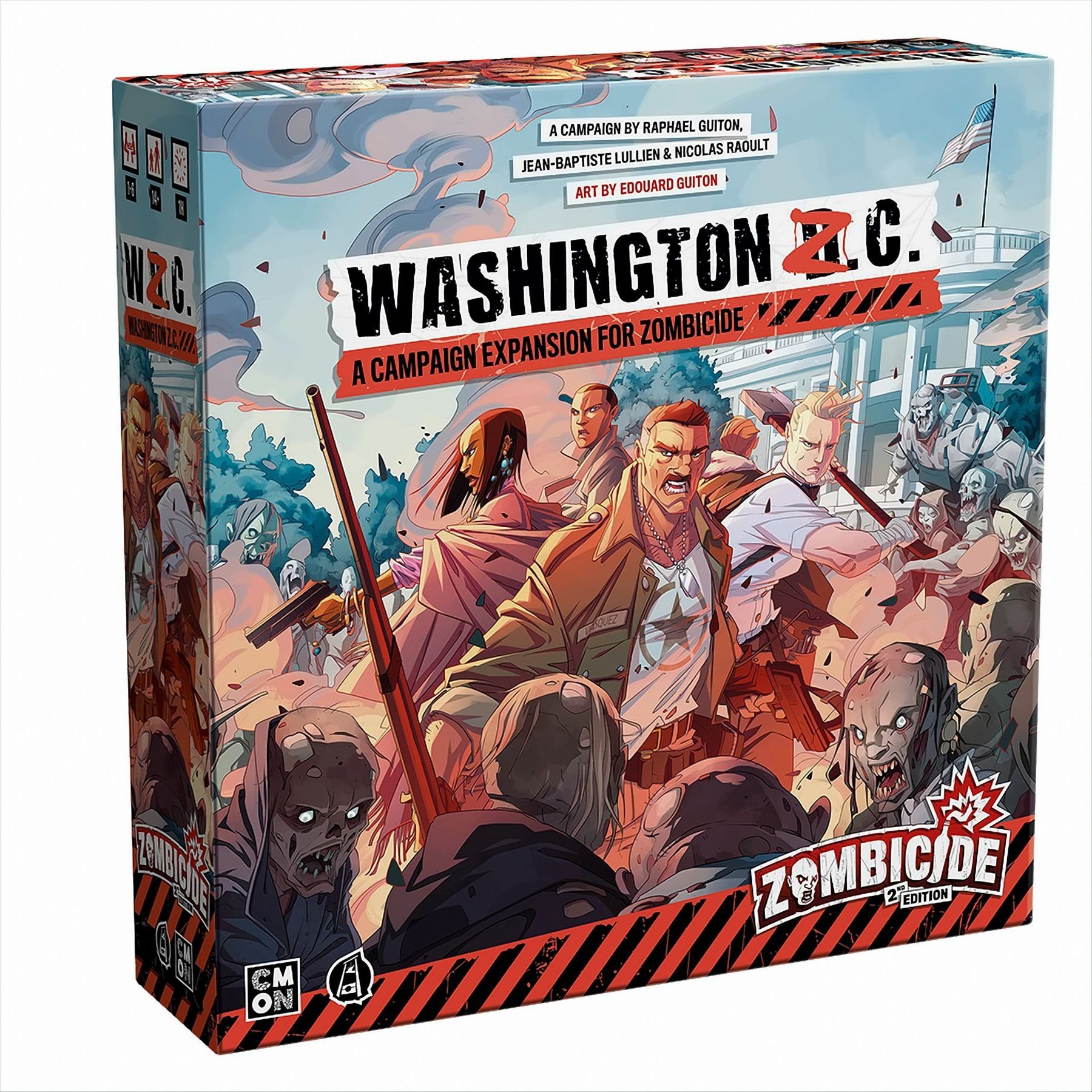 Asmodee Spiel Zombicide 2. Edition - Washington Z.C.