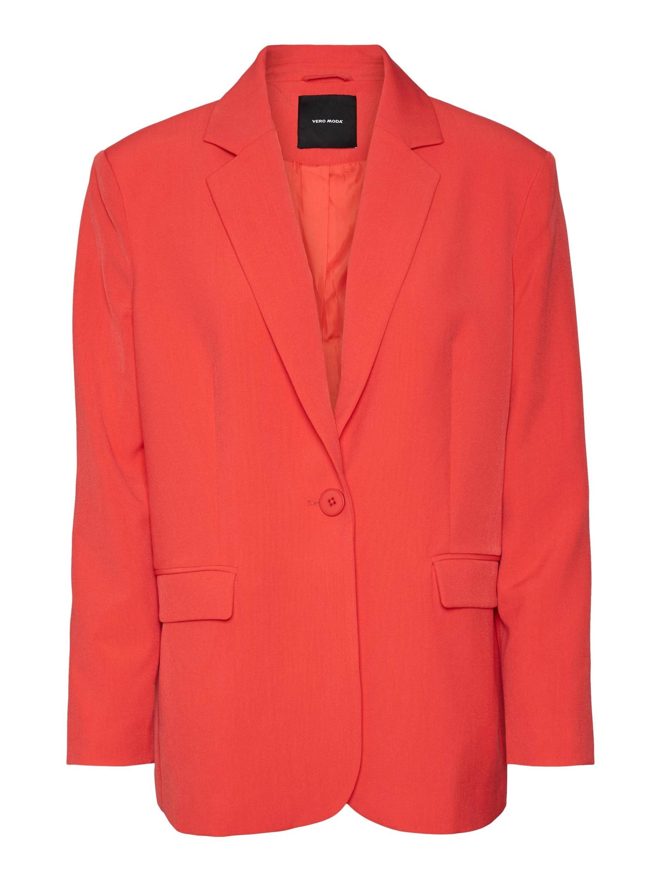 Vero Moda Kurzblazer Troianthea (1-tlg) Plain/ohne Details