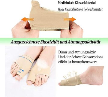 COOL-i ® Hallux-Bandage, Hallux Valgus Zehenspreizer & Socken-Set, Anti-Rutsch, Unisex