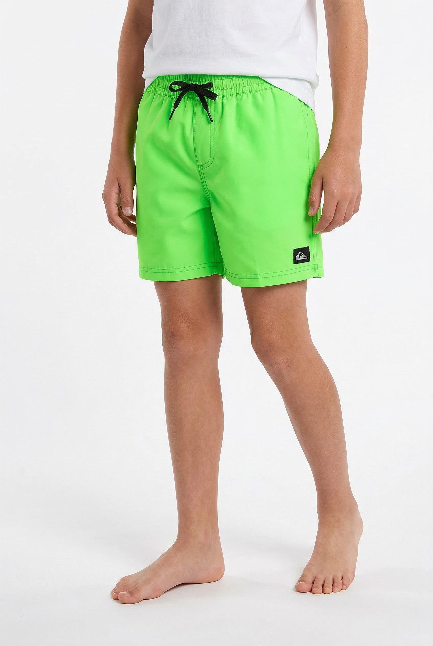 Quiksilver Badeshorts EVERYDAY VOLLEY YTH 14 für Kinder und Jugendliche, unifarbenes Design, mit Badge
