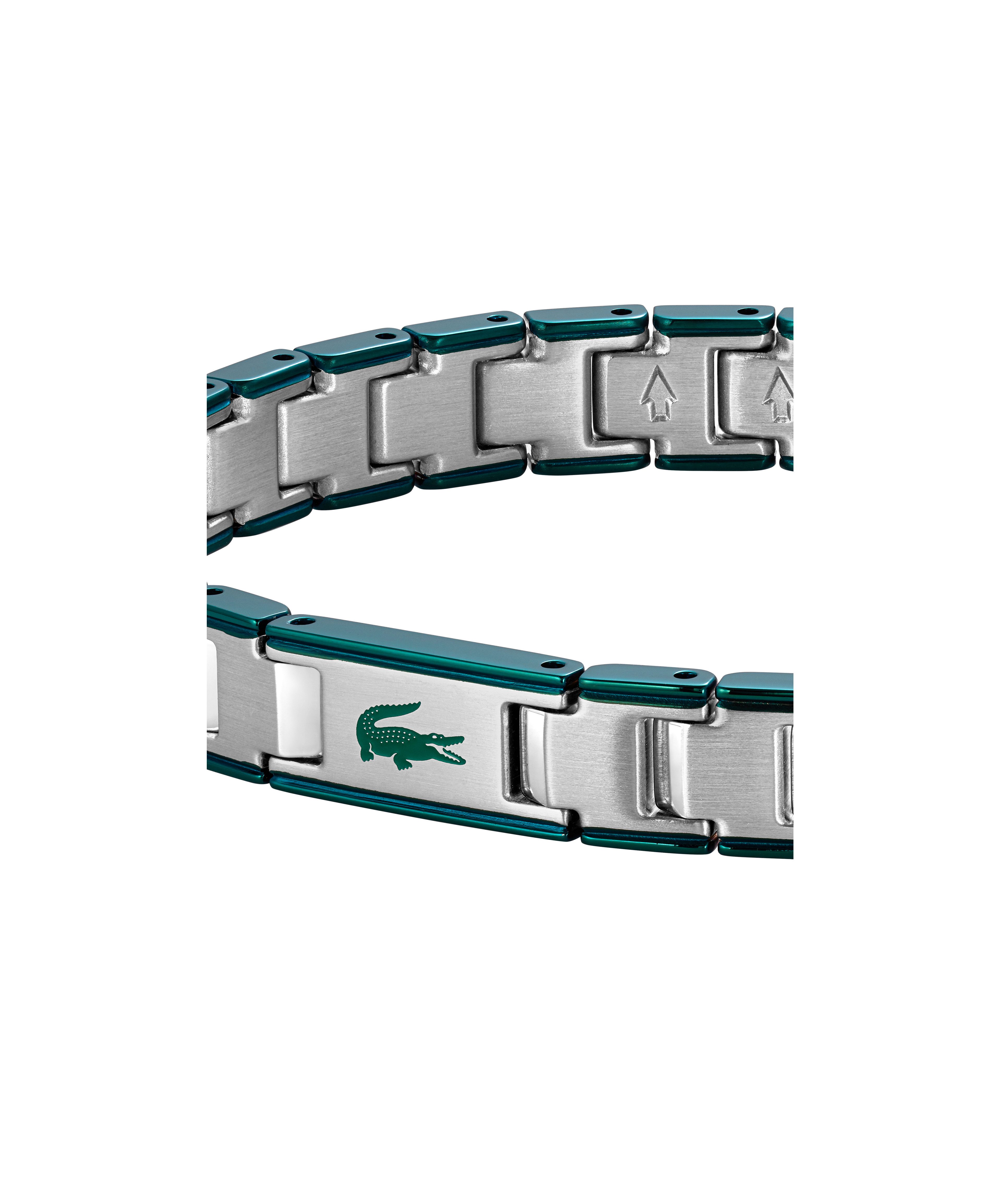 Lacoste Gliederarmband METROPOLE EDGE, Emaille