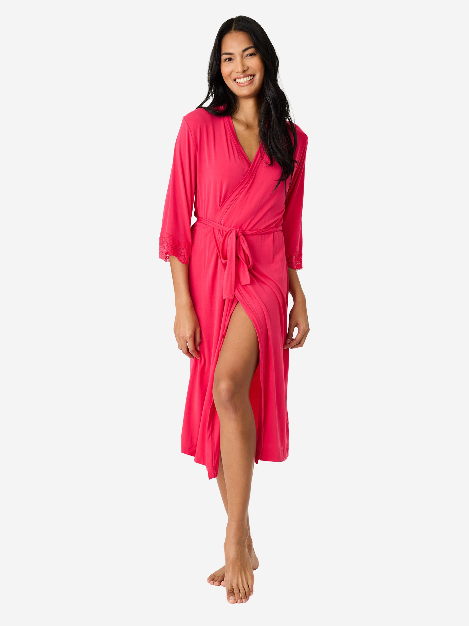 PJ Salvage Morgenmantel Robe Day Dreams, Morgen-mantel Saunamantel Bademantel