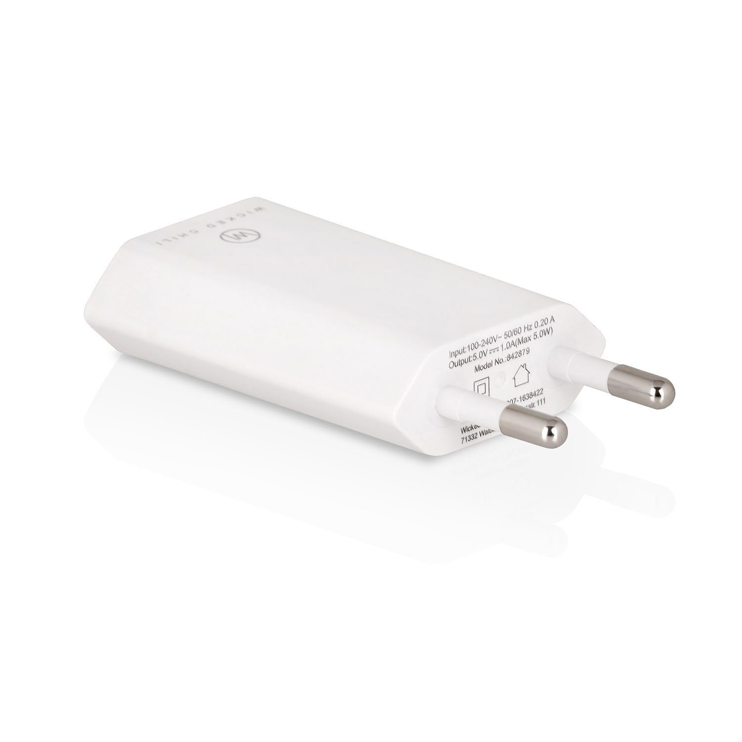 Wicked Chili 5W USB Power Adapter für Apple Watch Series 6 SE 5 4 3 Steckernetzteil