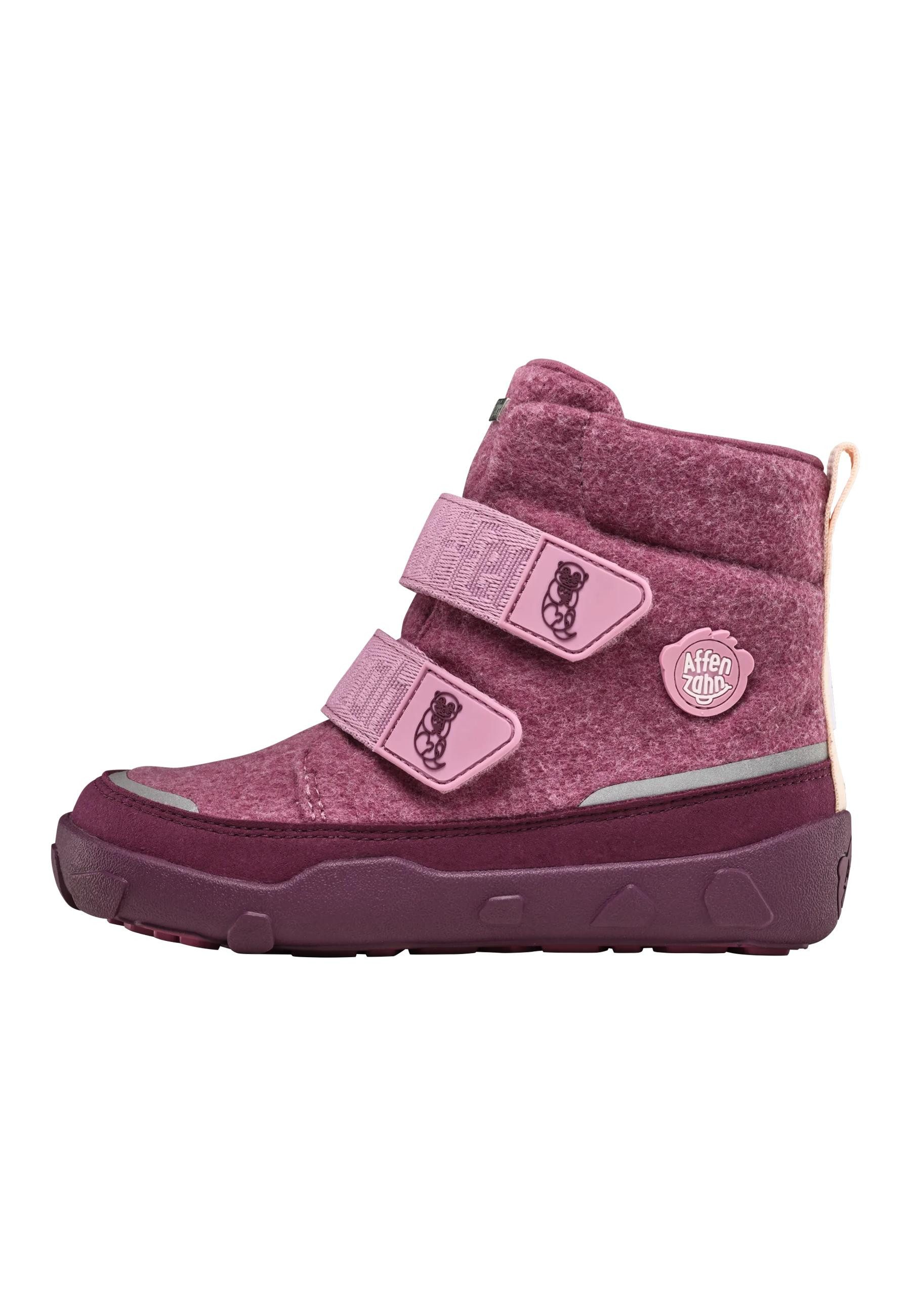 Affenzahn Wolle Comfy Winterstiefel wasserdicht und warm gefüttert