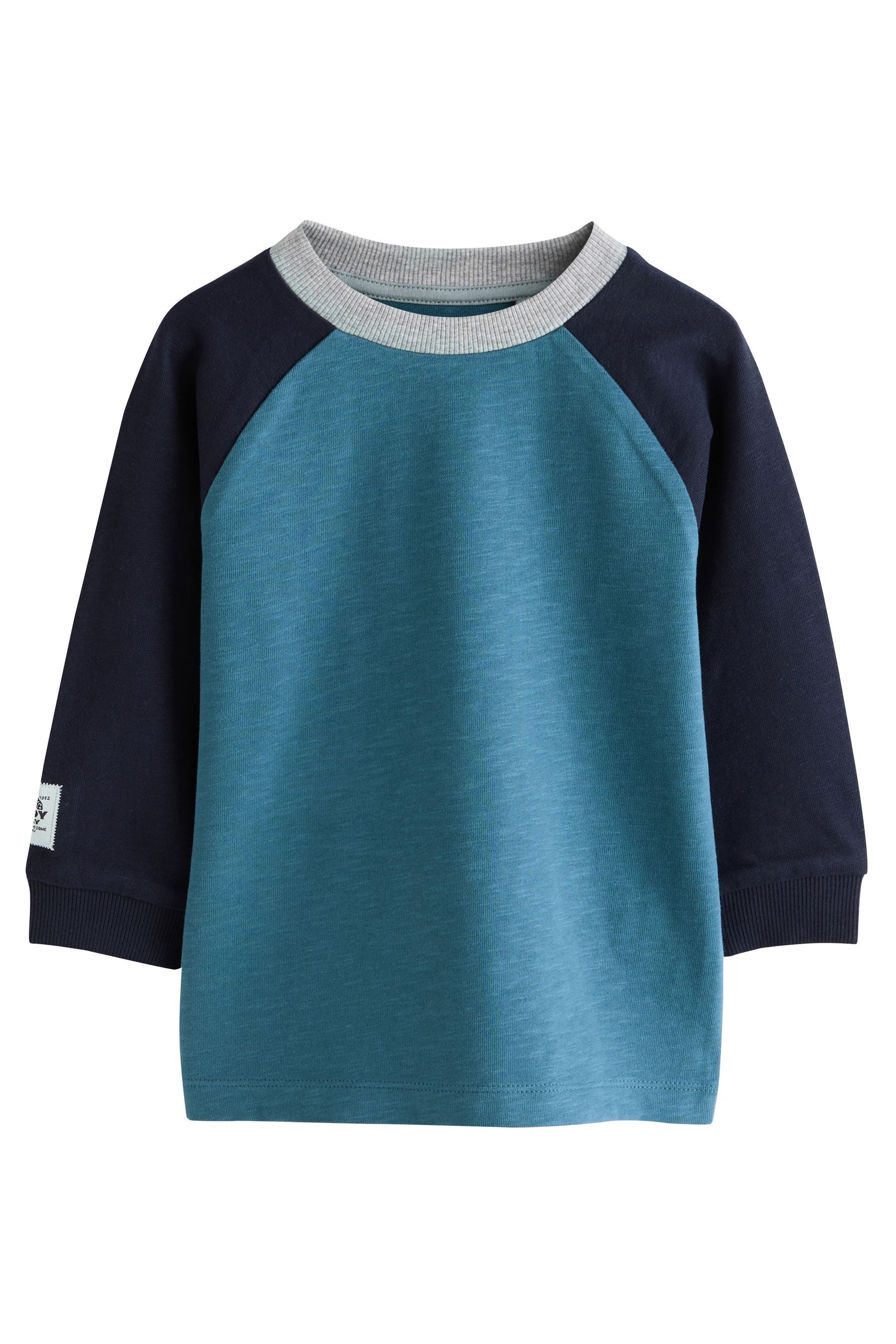 Next Langarmshirt 3 x Langarmshirts mit Struktur (3-tlg) – Bild 5 von 5