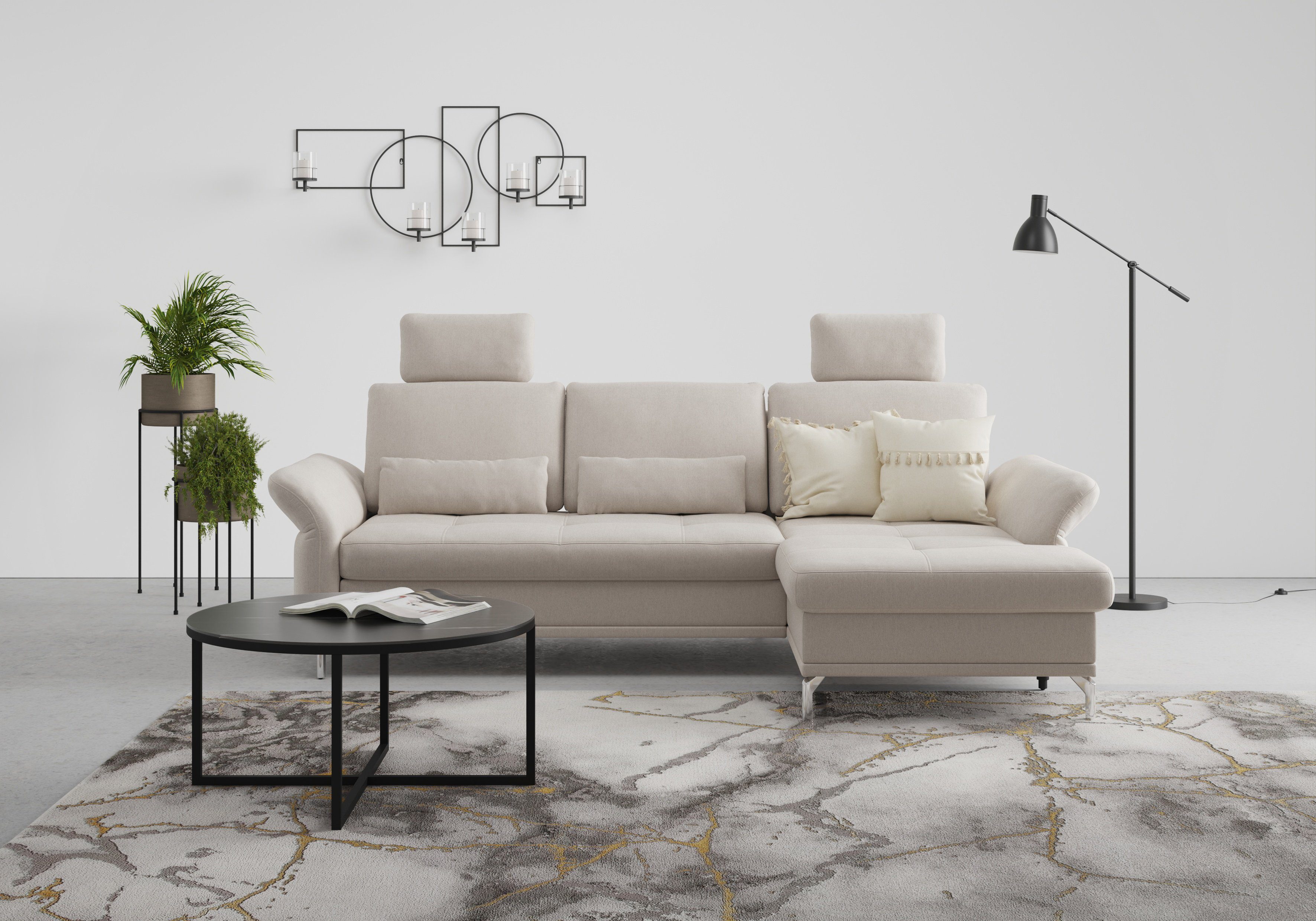 INOSIGN Ecksofa Palm Beach L-Form, Federkern, günstig online kaufen