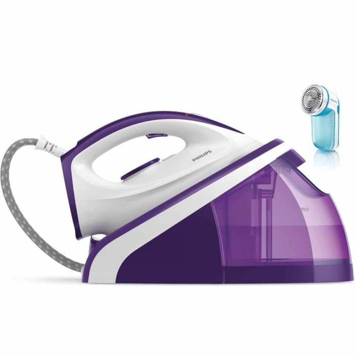 Philips Паровой утюг Philips Dampfbügelstation HI590022 Паровой утюг Violett mit Wassert