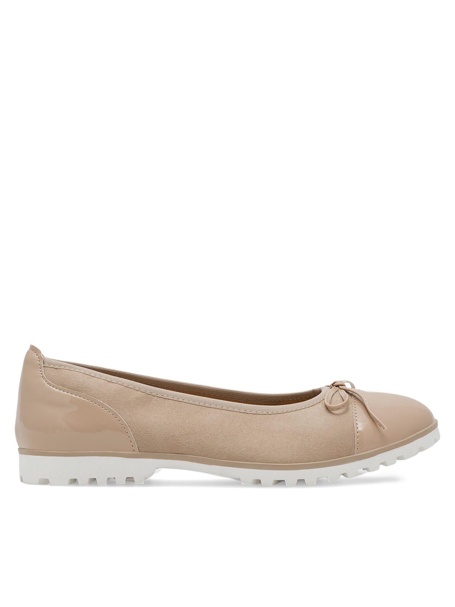 Clara Barson Ballerinas WYL3653-1 Beige Ballerina günstig online kaufen