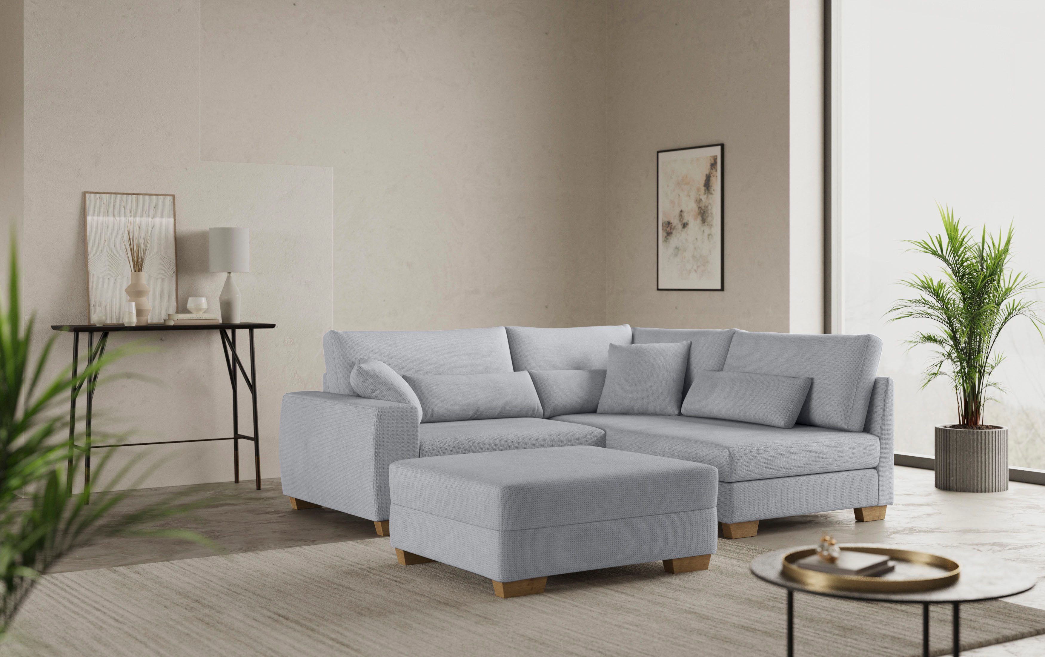 Mr. Couch Hocker Helena, Mit Federkern, günstig online kaufen