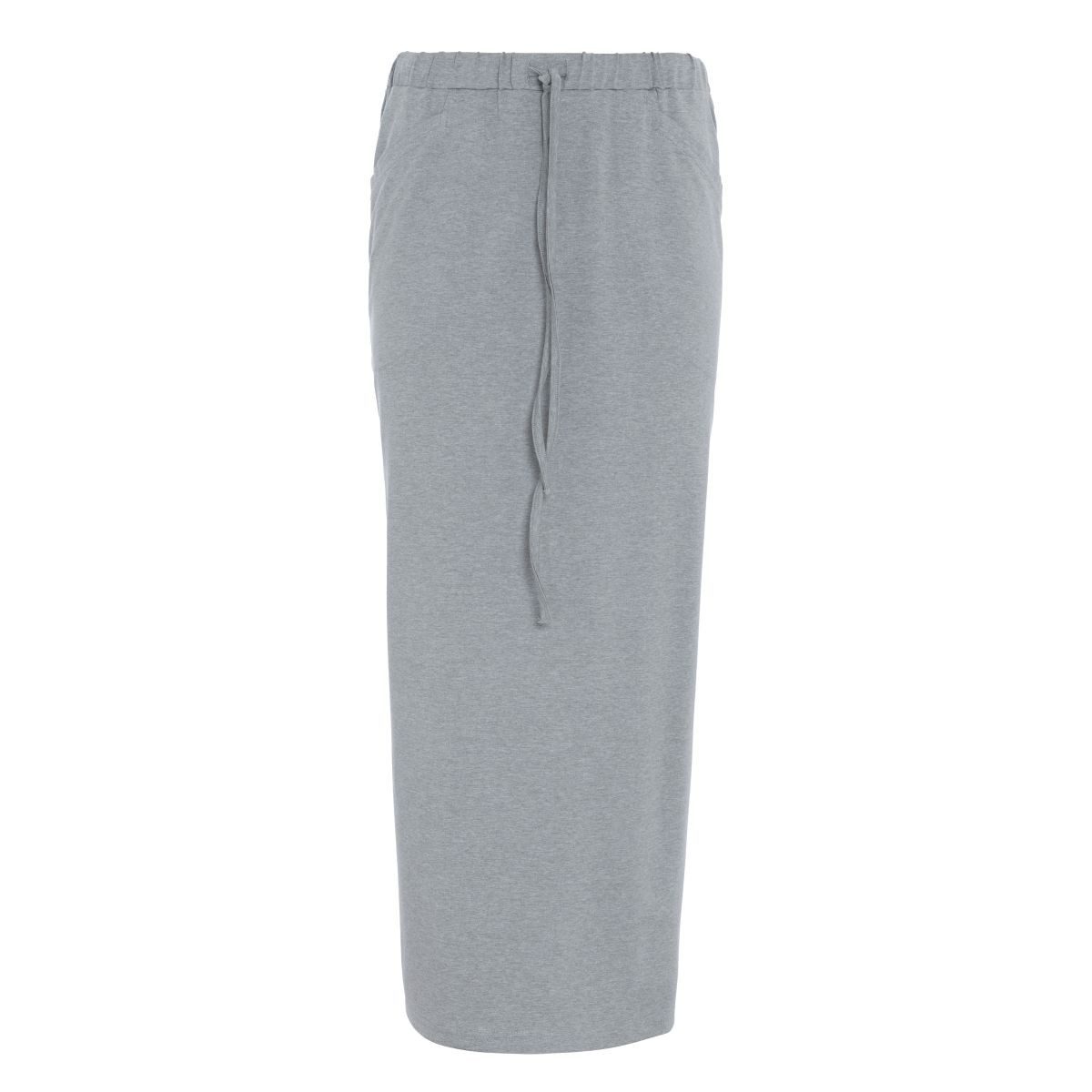 Knit Factory Strickrock Lily Rock Grau S (1-tlg)