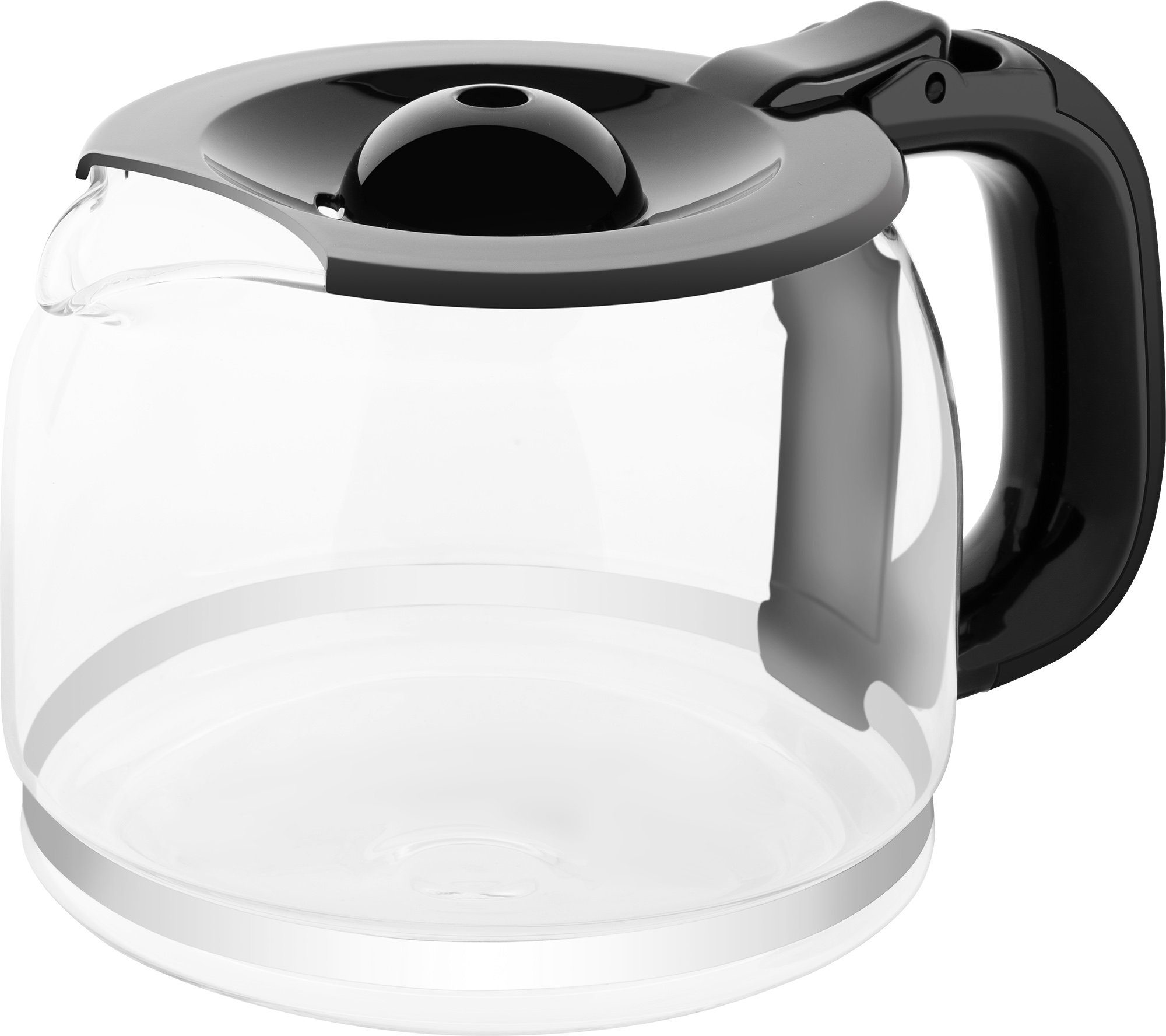 ECG Filterkaffeemaschine, 1,5l Kaffeekanne, Permanentfilter, bis zu 12 Tassen Kaffee, Herausnehmbarer, waschbarer Nylonfilter
