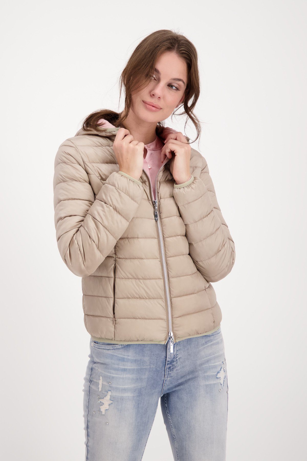 Monari Steppjacke Leichte Steppjacke mit Kapuze